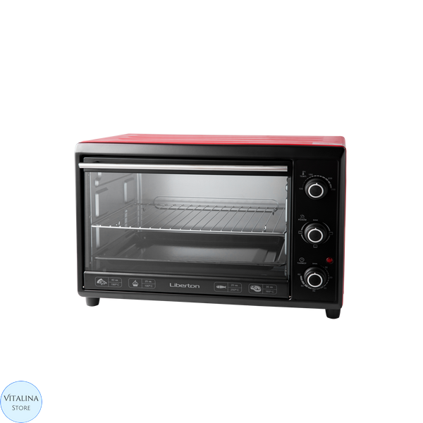 Електродуховка LIBERTON LEO-400 червона 305 фото