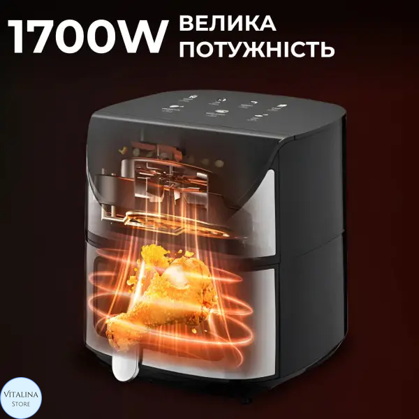 Аерогриль-фритюрниця на 7л 1800Вт SOKANY SK-10031 SK-10031 фото