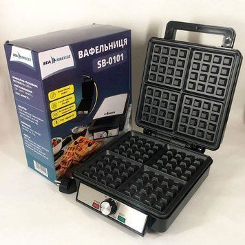 Вафельниця SeaBreeze SB-0101 БЕЛЬГІЙСЬКА ВАФЛЯ 273 фото