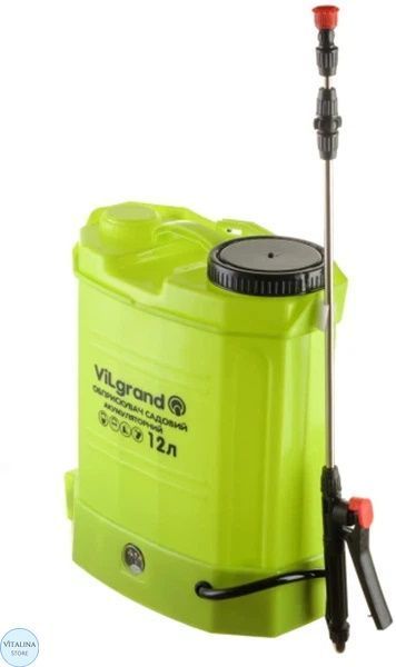 Обприскувач акамуляторний 12л розсувна вудочка 96см ViLgrand SGA-12RP-4 ViLgrand SGA-12RP-4 фото